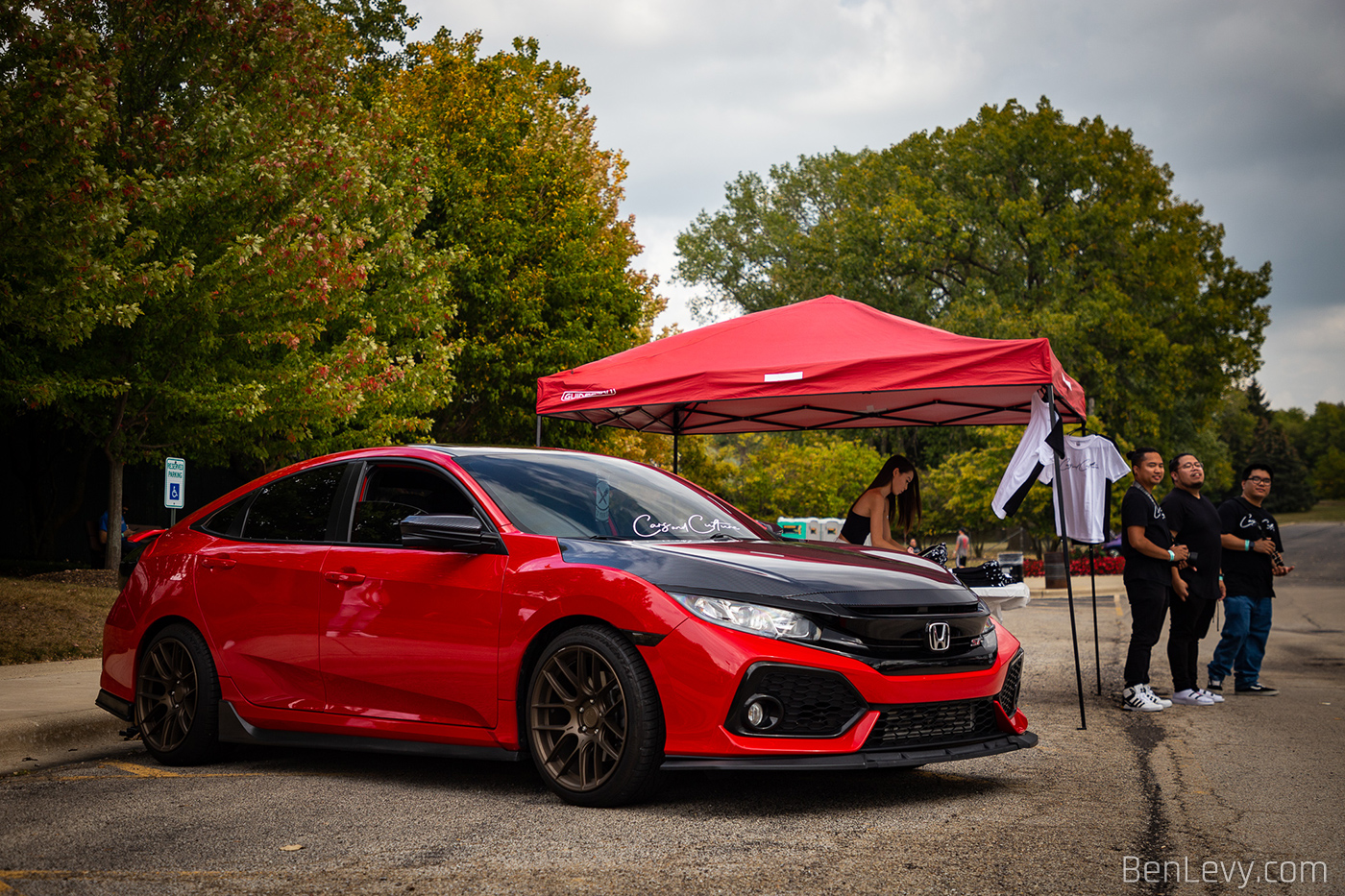 Red Civic Si from Cars and Culture