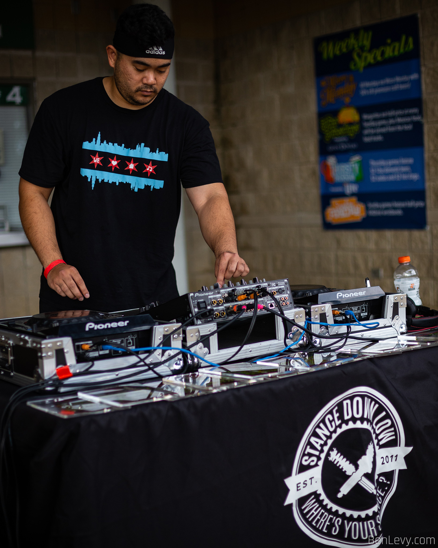 DJ at Tuner Fest Fall Mega Meet