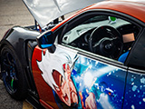 Super Saiyan Goku Car Wrap