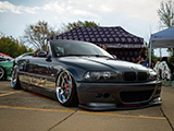 Slammed E46 Convertible with Dirty Minded