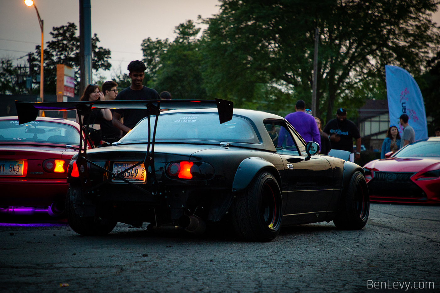 Black Widebody Mazda Miata