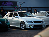White Lexus IS 300 SportCross at Cars and Boba Meet