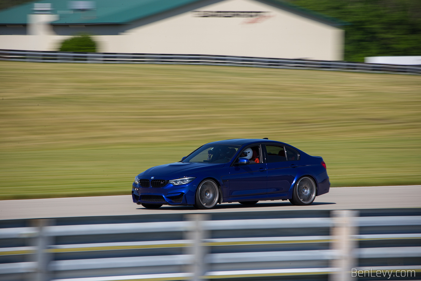 San Marino Blue Metallic BMW M3 at Autobahn Country Club