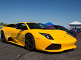 Yellow Lamborghini Murcielago
