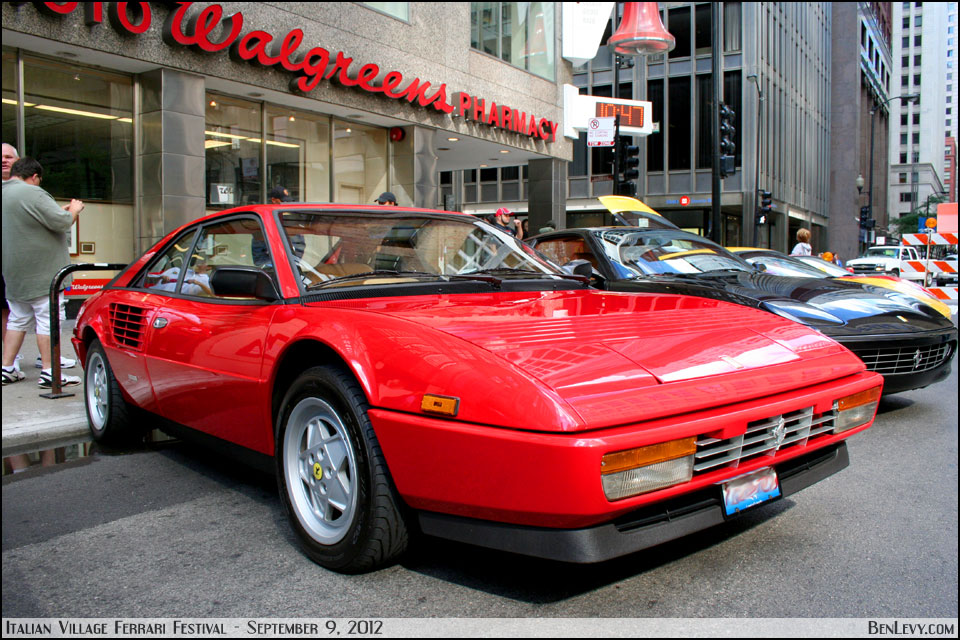 Red Ferrari Mondial
