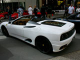 White Ferrari 360