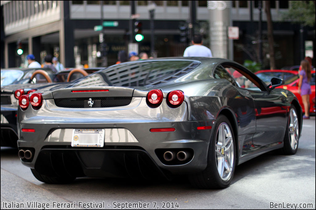 Grey Ferrari F430