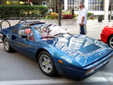 Blue Ferrari 328 GTS