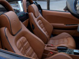 Ferrari F430 Spider leather seats
