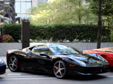 Black Ferrari 458