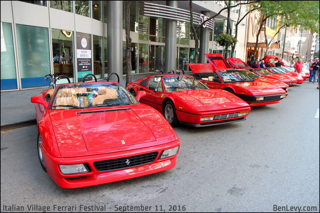 The 2016 Ferrari Festival in Chicago