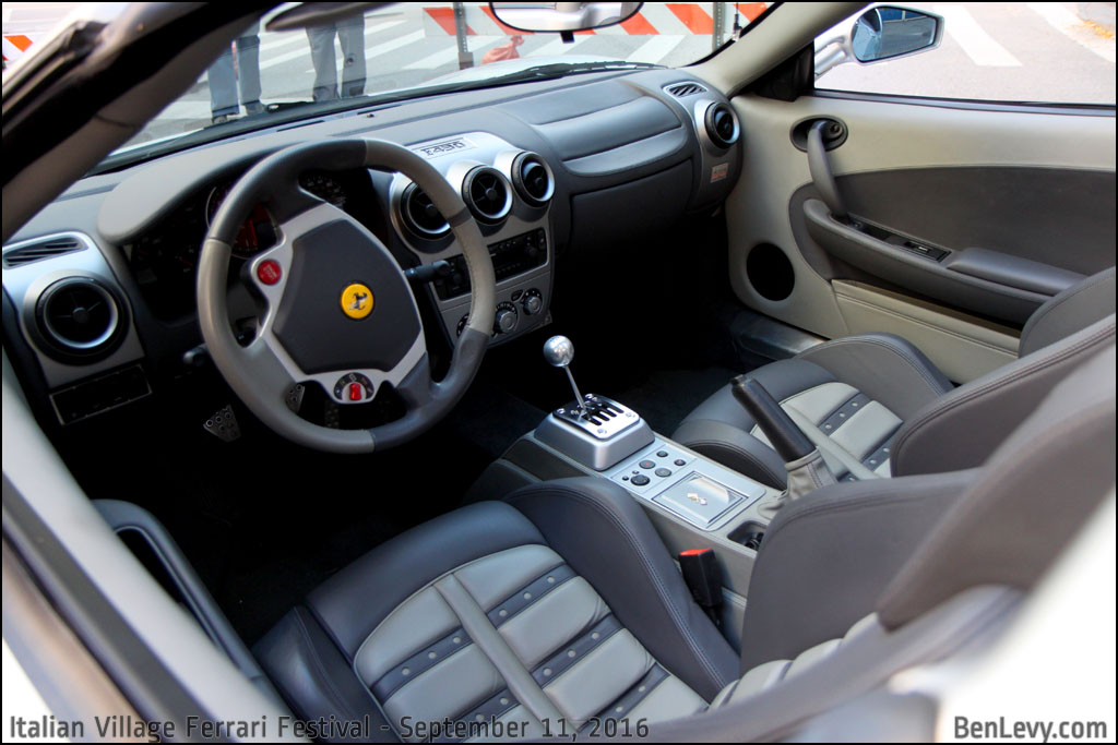 Ferrari F430 Spider Interior - BenLevy.com