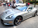 Ferrari California in silver