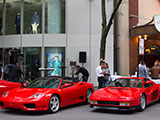 Ferrari 360 Modena and Ferrari Testarossa