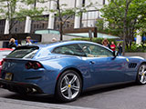 Blue Ferrari GTC4Lusso