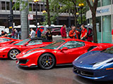 Ferraris in downtown Chicago