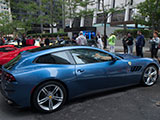 Blue Ferrari FF