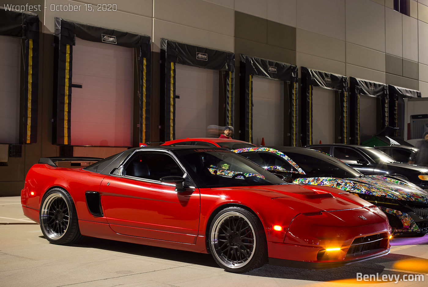 Red Acura NSX