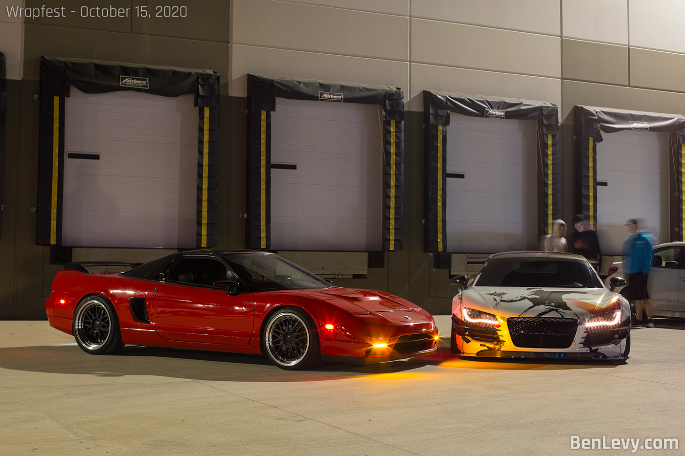 Acura NSX and Audi R8