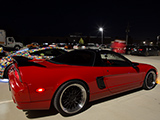Customized Red Acura NSX