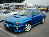 Nice Blue WRX at Battle of the Imports