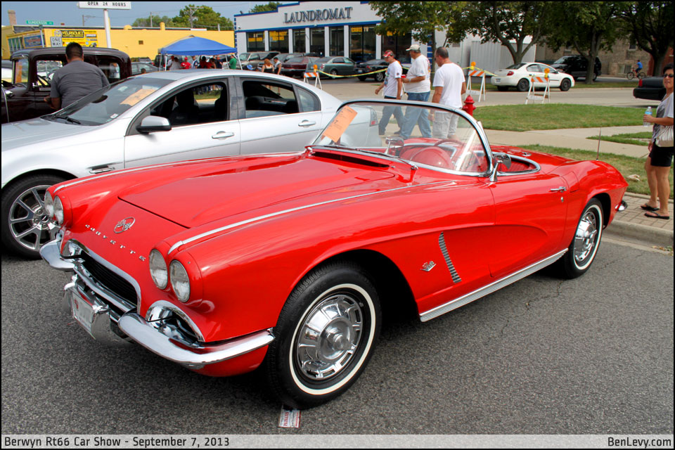 Red 1962 Chevy Corvette