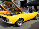 Yellow 1967 Chevy Camaro