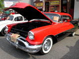 Red 1956 Oldsmobile