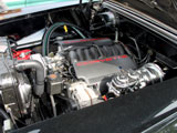 Vette engine in 1958 Impala