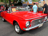 Red 1963 Plymouth Valient