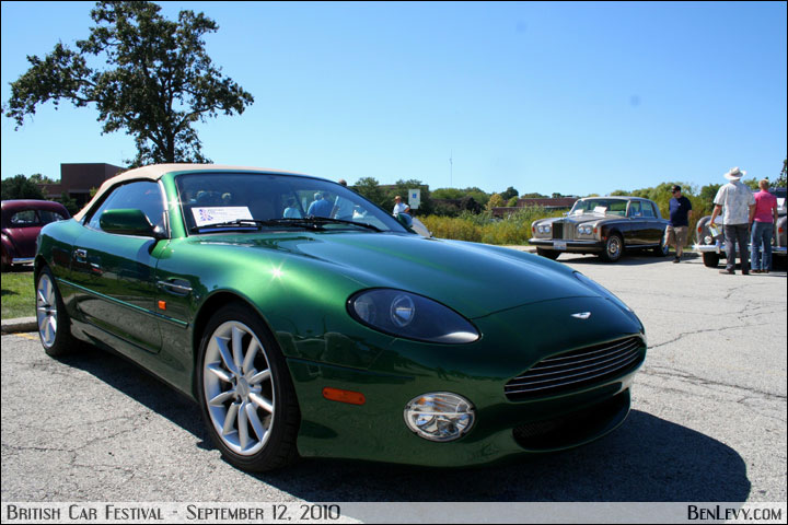 Green 2001 Aston Martin DB-7