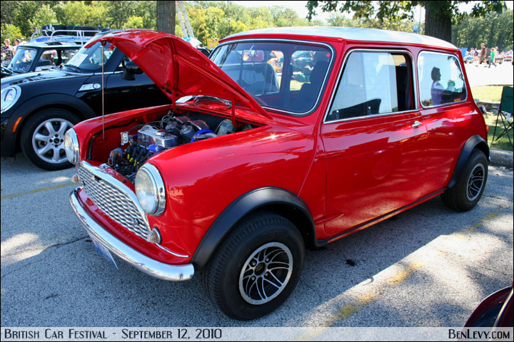 Red Mini Cooper