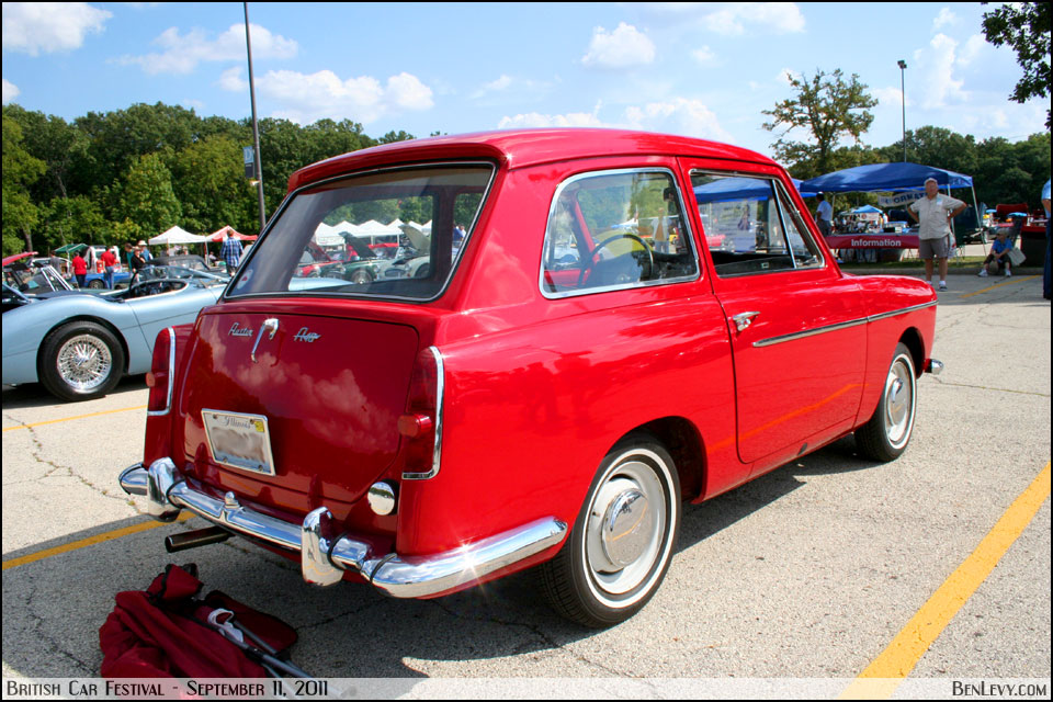 Red 1960 Austin A40