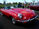 Red Jaguar XKE