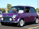 Purple Mini Cooper