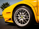 Wheel on Yellow Lotus Esprit V8