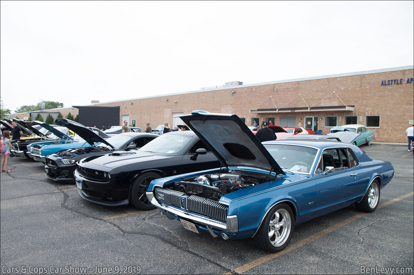 Muscle Cars at the Cars & Cops Car Show