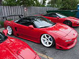 Red Acura NSXs