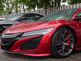 Front-end of Acura NSX