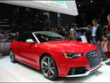 Red 2014 Audi RS5 Cabriolet