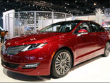 Lincoln MKZ in Ruby Red