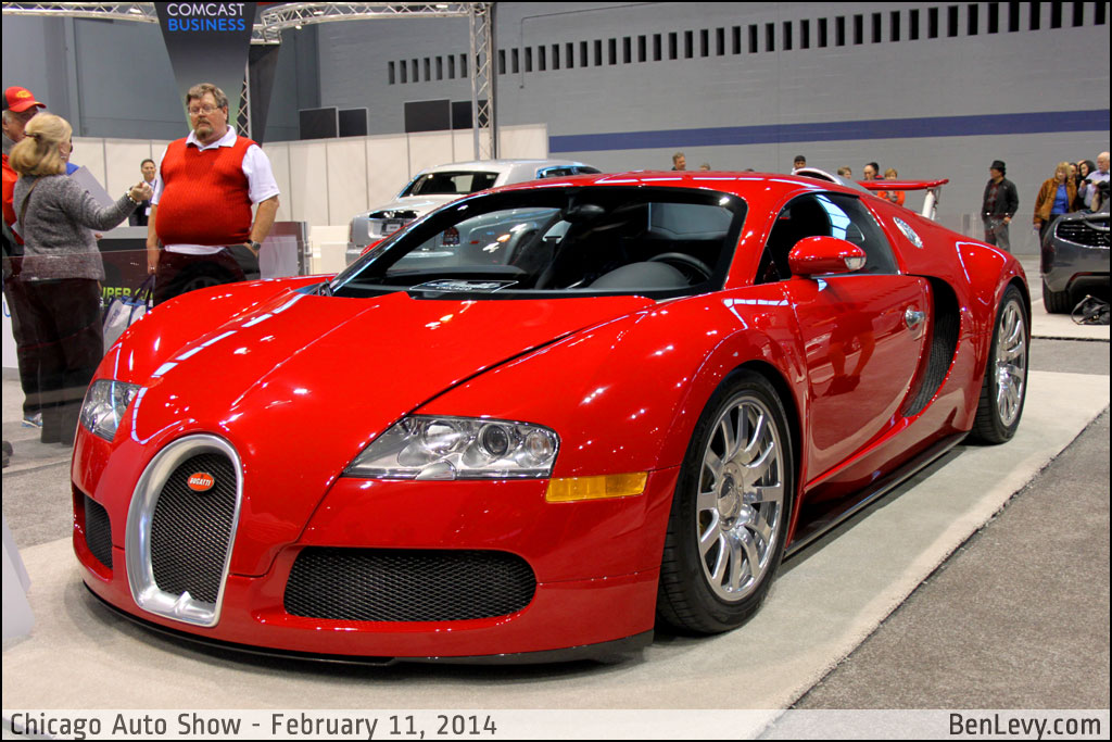 Red Bugatti Veyron