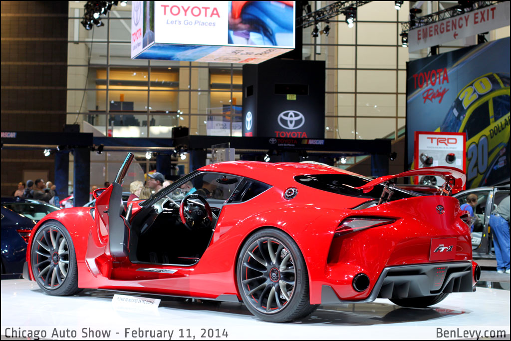 Red Toyota FT-1