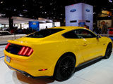 Yellow 2015 Ford Mustang 5.0