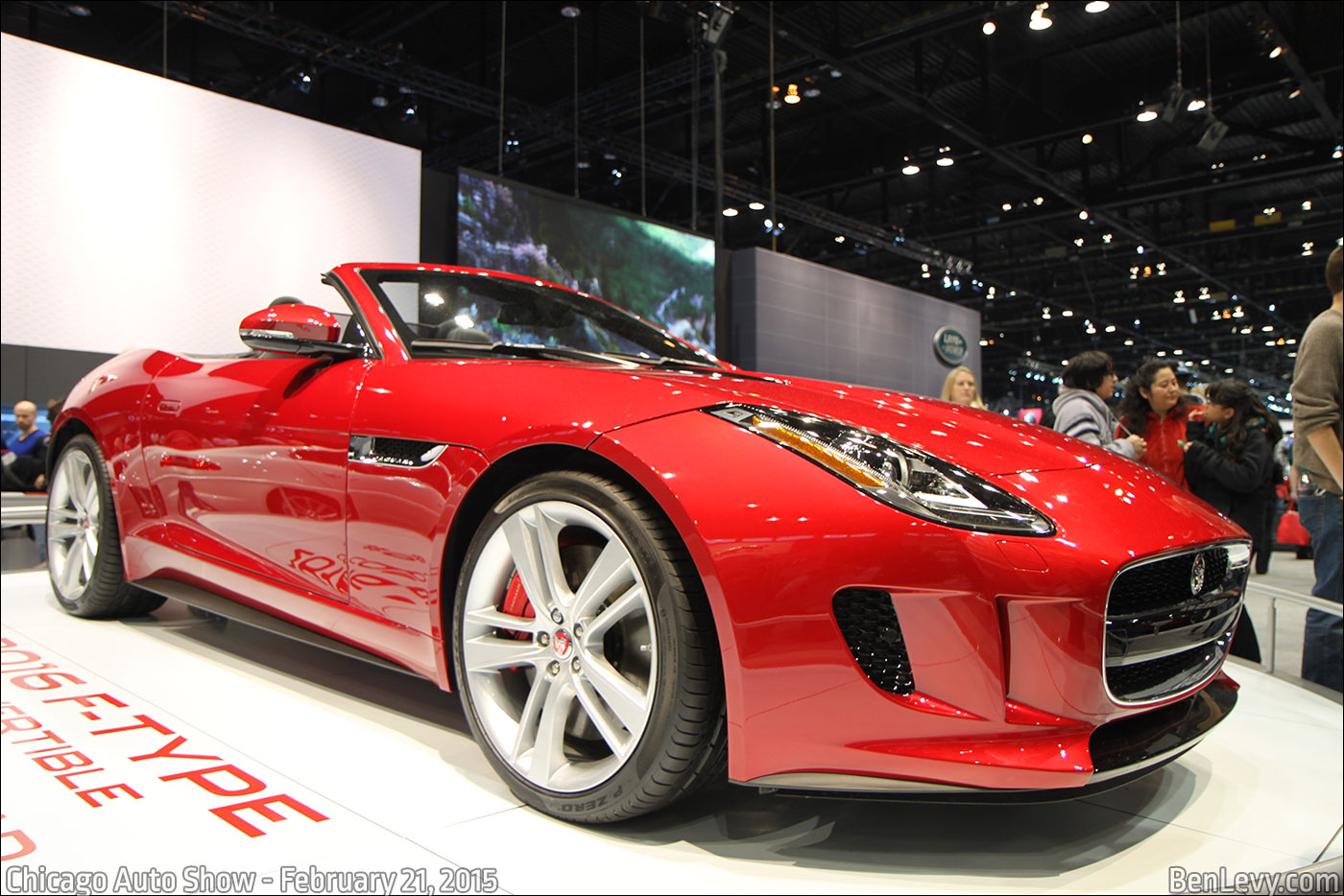 Red 2016 Jaguar F-Type Convertible