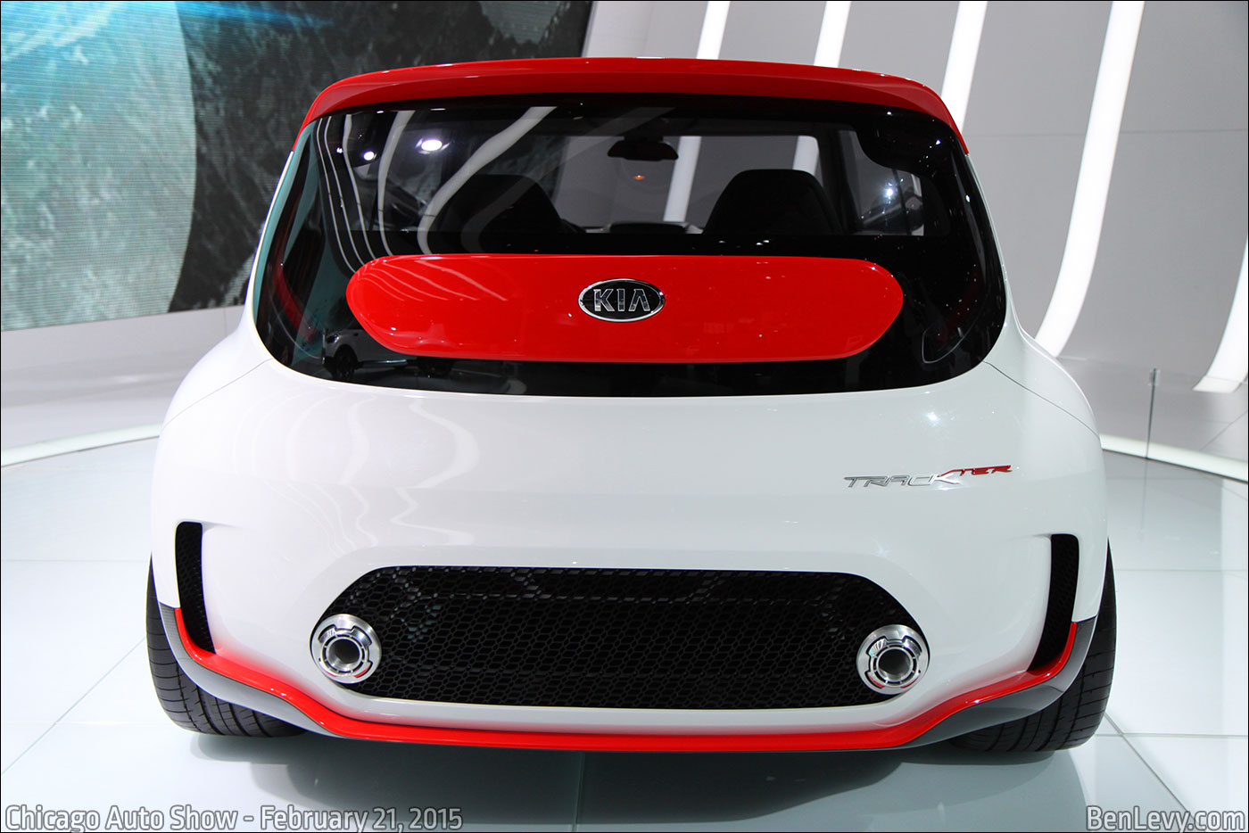 Rear of Kia Track'ster Concept Car