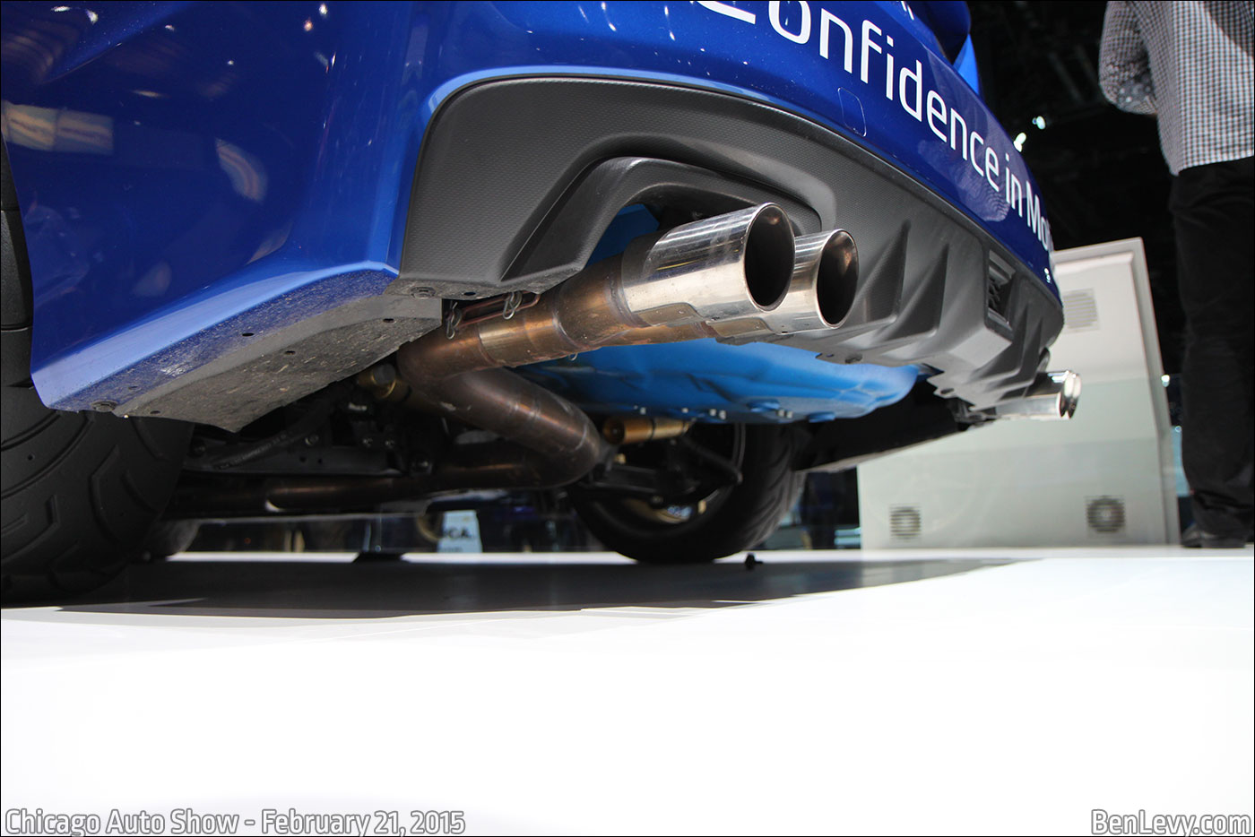 2015 Subaru WRX STI Isle of Man TT exhaust