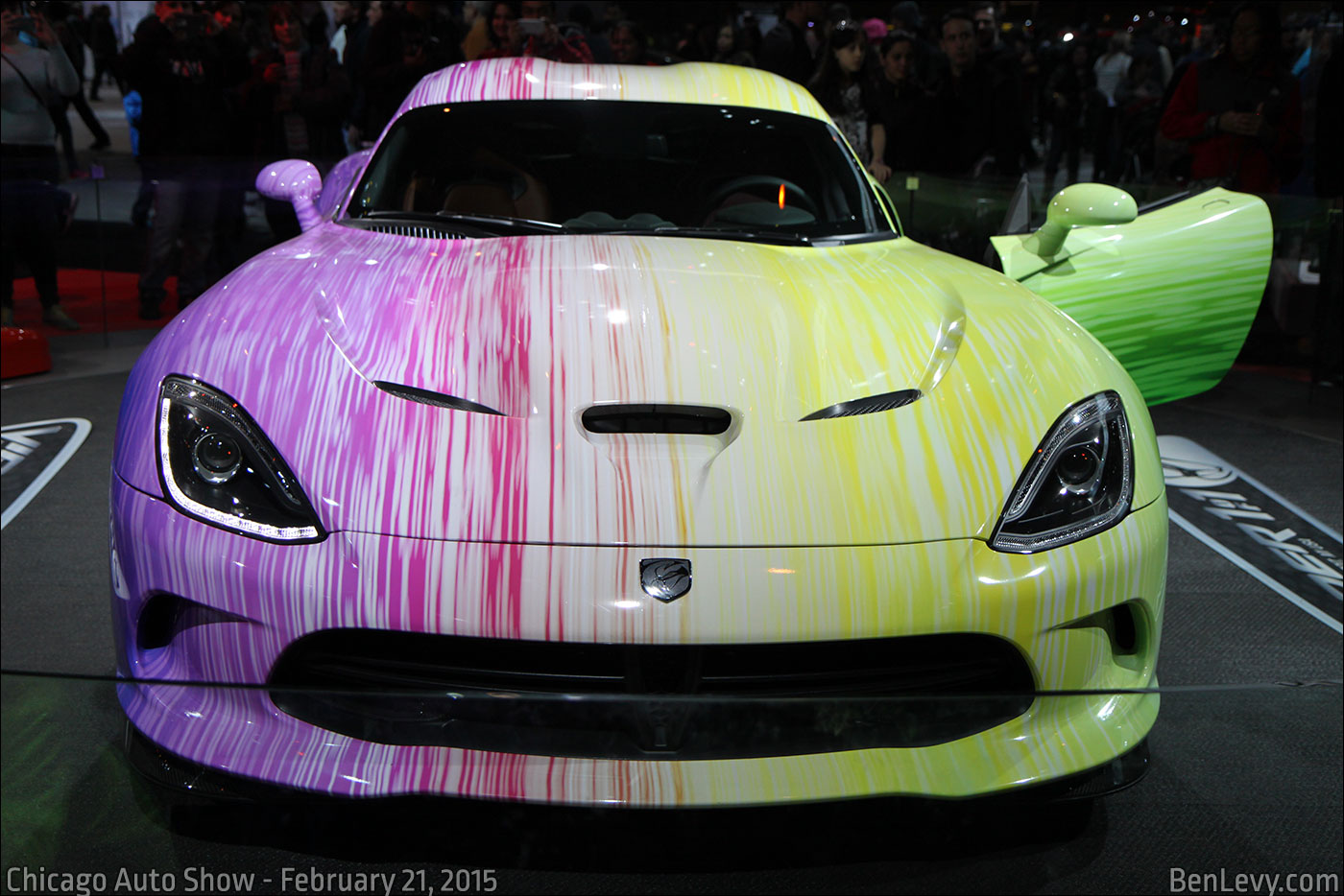 Dodge Viper GT rainbow