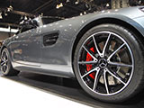 Fender vent and Wheel of Mercedes-AMG GT S