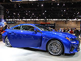 Blue Lexus RC F